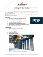 Handling of Rebar Bundles: A One-Man Operation