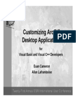 Customizing Arc Gis Desktop