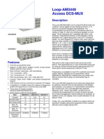 Multiplexeur Acces E1 T1 MDSL LOOP AM3440