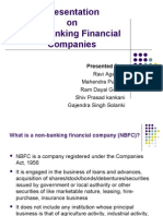 Presentation On Non Banking Financial Companies