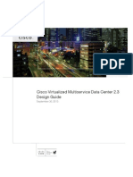 Cisco Virtualized Multiservice Data Center 2.3