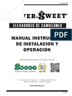 Elevator Manual-Spanish PDF