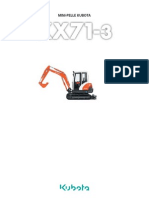 Miniexcavadora Kubota KX71 3 FR