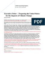 EO On Climate Change