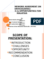 Asean Framework Agreement On Services (AFAS)