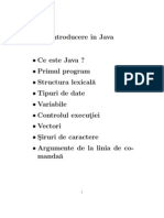 Introducere in Java