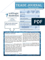 Daily Trade Journal - 10.01.2014