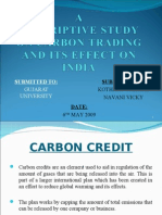 A Study On Carbon Credit