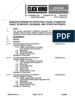 CBPS-206 CBPS-206: Adhesive Bonding of Nutplates, Studs, Standoffs, Cable Tie Mounts, Bushings, and Other Fasteners