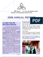 2006 Annual Report: A Letter From The Executive Director