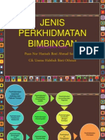 Jenis Perkhidmatan Bimbingan