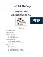 Plan de Afaceri 10chocolates