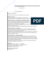 Contabilidad 4º - Planificación 2009