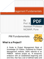 Project Management Fundamentals