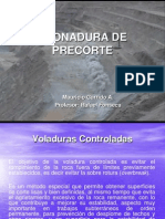 Tronadura de Precorte