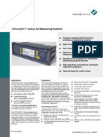 INTECONT® Tersus For Measuring Systems: % Compact Weighing Electronics For