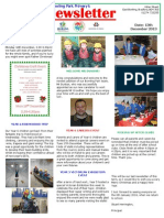 Newsletter: Date: 13th December 2013