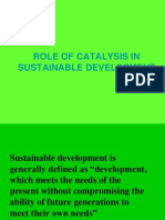 Role of Catalysis in Sustainable Development4th