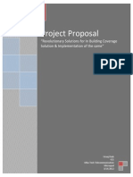 Project Proposal: "Revolutionary Solutions For in Building Coverage Solution & Implementation of The Same"