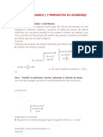 Ejercicios Modelo para Examenes 1