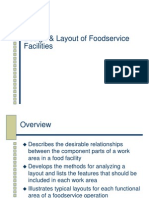 Design & Layout of Foodservice Facilities