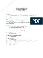 TSA: James D. Hamilton, Time Series Analysis, Princeton University Press, 1994