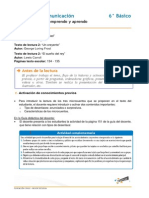 Unidad 11 6basico Leo Comprendo y Aprendo Importante Estrategias