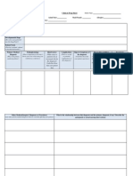 Clinical Prep Sheet