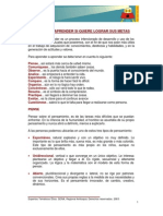 Tecnicas de Estudio - Aprenda A Aprender Si Quiere Lograr Sus Metas