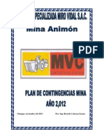 Plan de Contingencia MVC