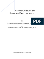 Introduction To Indian Philosophy (Chatterjee)