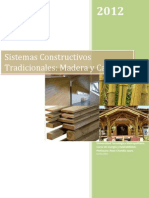 Informe Sistemas Constructivos Tradicionales Caña y Madera