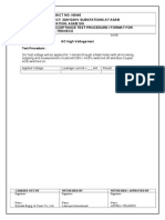 08 - SAT Procedure 8 AC High Voltage Test