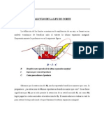 Calculo de La Ley de Corte