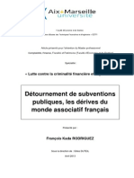 Détournement de Subventions Publiques Les Dérives Du Monde Associatif Français