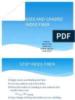 Step Index and Graded Index Fiber