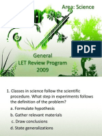 General Let Review Program 2009 - Ajd