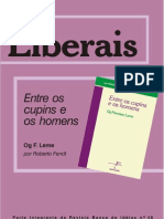 Sumário - "ENTRE OS CUPINS E OS HOMENS" - Og Leme (Banco de Idéias Nº 48) SUMÁRIO - Rev 48