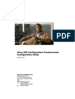 Cisco IOS Configuration Fundamentals Configuration Guide: Release 12.4