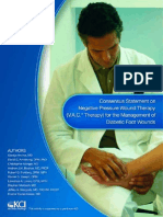 Consensus Statement On Negative Pressure Wound Therapy For The Management of Diabetic Wounds