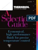 Therminol Heat Transfer Fluids Selection Guide. Aceite Termico Venezuela PDF