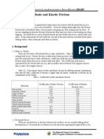 Static and Kinetic Friction