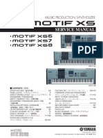 Yamaha Motif Xs6 Xs7 Xs8 (Service)