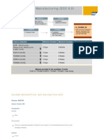 SCM - Planning&Manufacturing (ECC 6.0)