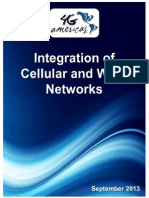 Integration of Cellular and Wi-Fi Networks