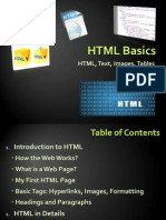 HTML CSS JavaScript Basics