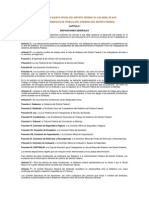 Condiciones Generales de Trabajo Del GDF