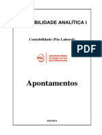 Sebenta Apontamentos CAnalitica I CPL 2010 2011