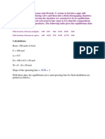 Flash Distillation Problem