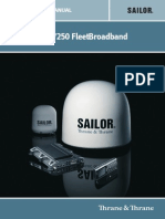 SAILOR FBB 500 Installation Guide